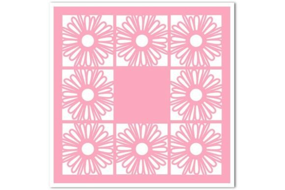 Download Flowers Cut out Square Background Border - Cut out Collection